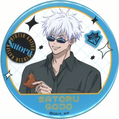 【中古】バッジ・ピンズ 五条悟 「呪術廻戦×GiGO POP UP SHOP 描き下ろしトレーディングおっきめ缶バッジ」