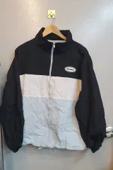 ミックスミックス カラーブロック ウィンドブレーカー ジャケット Free!