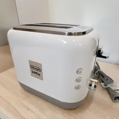 DeLonghi TCX752J-WH ポップアップトースター #0402-3 kMix 2枚焼き おしゃれ キッチン家電 朝食のサムネイル