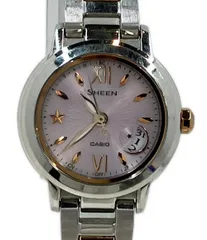カシオ 腕時計 シーン SHEEN SHW-1500 ソーラー ピンク レディース CASIO