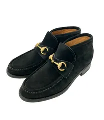 グッチ スエードアンクルブーツ ホースビット レディース SIZE 37 C GUCCI