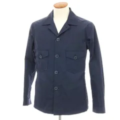 【中古】タリアトーレ TAGLIATORE BUCK ナイロン サファリジャケット ネイビー【サイズ48】【メンズ】のサムネイル