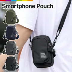 【送料無料】スマホポーチ スマホショルダー メンズ レディース ユニセックス スマホバッグ 携帯ポーチ 携帯ケース ポシェット 斜めがけ