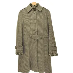 アベイシングエイプ A BATHING APE BAPY 00s Y2K レオパード コーデュロイ ファーコート レディース JPN：M 