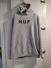 XXLストリート感 最終 HUF(ハフ) オーバーサイズ 起毛 フーディー