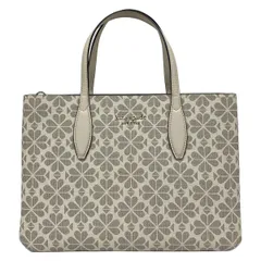 Kate spade(ケイトスペード) ハンドバッグ美品  - PXR00505 ベージュ×ライトグレー