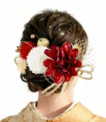 和装 髪飾り 大人 卒業式 髪飾り 19点セット 和服 ヘアアクセサリー 母親 造花飾り あじさい ダリア 和装 ヘアアクセサリー 金箔 水引 和玉 女の子 和装小物 ヘアピン 振袖/着物/浴衣/袴 七五三/成人式/結婚式/花火大会/お祭りに適用 ?祭り/ひな