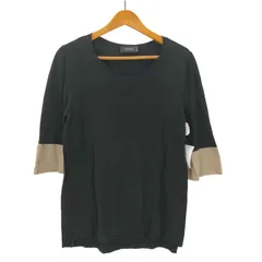 チヴィディーニ CIVIDINI MADE IN ITALY イタリア製 袖切り替え コットン ニット ブラウス カットソー レディース EUR：46 のサムネイル