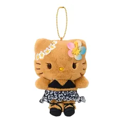 新品 サンリオ(SANRIO) マスコットホルダー（トコナツバケーション） ハローキティ ブラック ポリエステル・スチール 対象年齢6才以上 879631