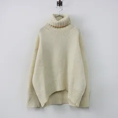 トゥモローランド ギャルリーヴィー GALERIE VIE ファインウール ハイネックプルオーバー S アイボリー┃セーター【2400014897241】