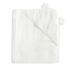 新品 白雲(HACOON) Hooded Towel おくるみ (フード付) ホワイト