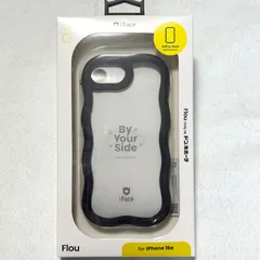 iFace Flou iPhone16e ケース ブラック