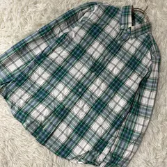 relume チェック柄シャツ グリーン 1 羽織り カジュアル 着回しのサムネイル