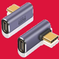延長アダプタ、[ 高速転送100W C 5A急速充電8K@60Hz映像出力] C L字型 C USB USB Type Type C L字アダプタ40Gbps、USB 変換アダプタ 変換アダプタ、USB オスメス延長アダプタ、対応 L字 thunderbolt