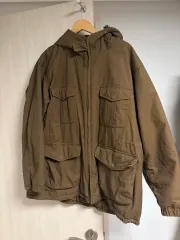 ユニクロ エンジニアードガーメンツ ユーティリティ パーカ ブラウン XL