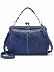 バッグ レディース ハンドルバッグ レディース ソフトレトロレザー大容量マルチポケット ポータブル ショルダー クロスボディー レディースハンドバッグ携帯電話バッグ女性クラッチバッグ財布パーティー ディナーバッグ