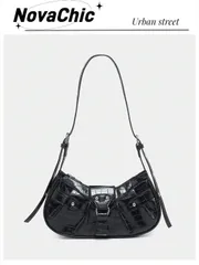 バッグ レディース ショルダーバッグ 軽量 クロコ型押し スタッズ装飾 ルーシェ ビジネスカジュアル バッグ、ティーンガールズ・女性・大学生・新入社員・向け、オフィス・大学・仕事・通勤・アウトドア・旅行・外出におす