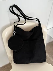 バッグ レディース トートバッグ トートバッグ ソリッドカラー コインパース付 ユニセックス 鞄