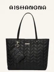 バッグ レディース ショルダーバッグ 新しいファッションの女性のハンドバッグトートバッグとクラッチバッグ 2 ピース/セットショルダーバッグ大容量