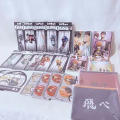 ハイキュー!! 人気キャラ多数 豪華グッズセット アクキー 缶バッジ クリアファイル