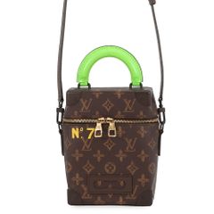 ルイヴィトン ソフトトランクモノグラム No.7グリーンハンドル 