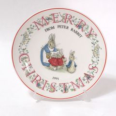 Peter Rabbit 1994 Merry Christmas 皿 - メルカリ