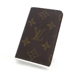 LOUIS VUITTON / ルイヴィトン ◆ポシェット・カルトヴィジット カードケース モノグラム M56362 【カード/パス/定期/Suica/スイカ/ICOCA/イコカ/保険証】 ブランド【中古】 