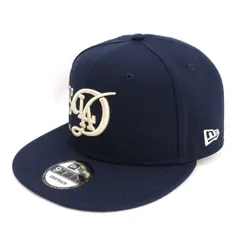 NEW ERA / ニューエラ ◆キャップ/ドジャース/シティコネクトロ/ネイビー/サイズフリー【帽子/ぼうし/ハット/キャップ/帽】【中古】