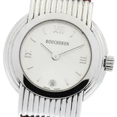 ブシュロン Boucheron リフレ デイト クォーツ レディース 良品 箱・保証書付き_948929のサムネイル