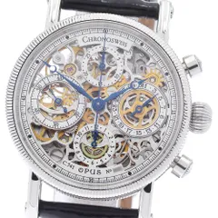 クロノスイス Chronoswiss CH7523S オーパス デイト クロノグラフ 自動巻き メンズ 箱・保証書付き_945934のサムネイル