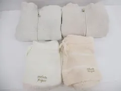  ジェラートピケ gelato pique ルームウェア パンツ もこもこパーカー 4点 F レディース 中古