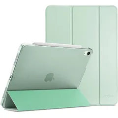 【新品】 ProCase iPad Air 11インチ ケース M4 2026 / M3 2025 / M2 2024 / iPad Air 第5世代 2022 / 第4世代 2020 軽量 スタンド 三つ折り フォリオ保護ケース 半透明バックカバー Ap 1