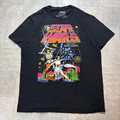 O-1009 ムービー Star Wars Star Duel スターウォーズ グラフィックプリントTシャツ サイズL