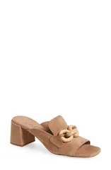ペドロガルシア レディース シューズ ヒール サンダル Pedro Garcia Umita Sandal Beige Plush SuedeOak ベージュのサムネイル