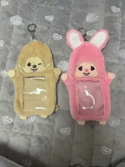 モンチッチ キャラクター モチーフ ぬいぐるみ 写真 フォト ホルダー キーホルダー