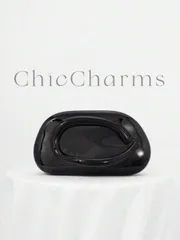 バッグ レディース ドレスバッグ ビンテージメタル飾り付き箱型イブニングクラッチ、フォーマルパーティーバッグ、レディースファッションチェーンショルダー/クロスボディバッグ