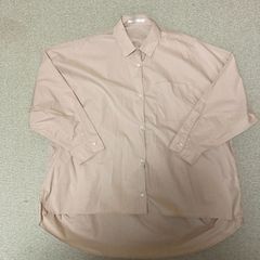 アーバンリサーチ 新品未使用 長袖シャツ URBAN RESEARCH くすみピンク シャツ 長袖