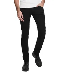 ゲス メンズ ボトムス デニムパンツ ジーンズ Guess SlimFit Tapered Jeans Black ブラックのサムネイル