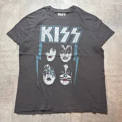 O-1043 ミュージック Kiss Heavy Metal Band グラフィックプリントTシャツ サイズM相当