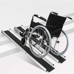 0512-0084 折り畳み式 車椅子 スロープ 4つ折り - メルカリ