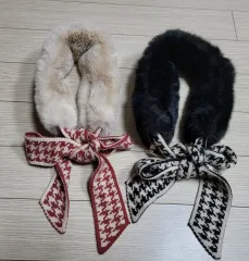 ピエール カルダン ファー マフラー 2点 (まとめ売り)