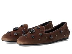 スチュアート ワイツマン レディース シューズ サンダル ローファー Stuart Weitzman Poppy Loafers TaupeGraphiteBlack ブラック