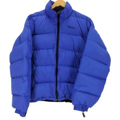 90s MARMOT ダウンジャケット ブルー M-3 パッカブル Mサイズ - メルカリ