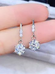 ジュエリー レディース イヤーアクセサリー  1ペア ファッション キュービックジルコニア ウォータードロップ ピアス、女性の結婚式 婚約 記念日 パーティージュエリー バレンタインデーのギフト