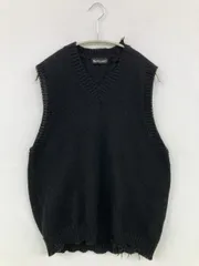 Daycloset デイクロゼット ベスト ブラック 無地