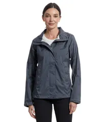 マーモット レディース アウター コート ジャケット Marmot PreCip Eco Jacket Steel Onyxのサムネイル