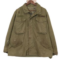 値下げしました！M-65 60s 2ndタイプアルミジップステンシル ライナー