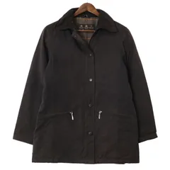 Barbour バブアー RICHMOND JACKET オイルドジャケット ブラウン (レディース 8) 中古 古着 A0180のサムネイル