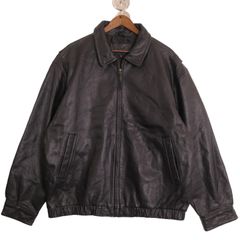 90s ST.JOHN'SBAY レザージャケット　ハルキの古着 90s ST.JOHN'SBAY レザージャケット ハルキの古着 - メルカリ