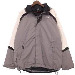 00年代 THE NORTH FACE ノースフェイス HYVENT ジャケット マウンテンパーカー アウトドア グレー (メンズ XL) 中古 古着 A0710